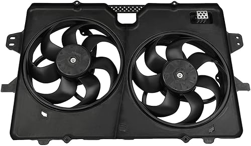 Ventilador de refrigeración eléctrico automotriz 2009-2011 para Mariner 2.5L AZHZ 621-395 lado del pasajero/LH RH Universal Slim Fan Push Pull Motor