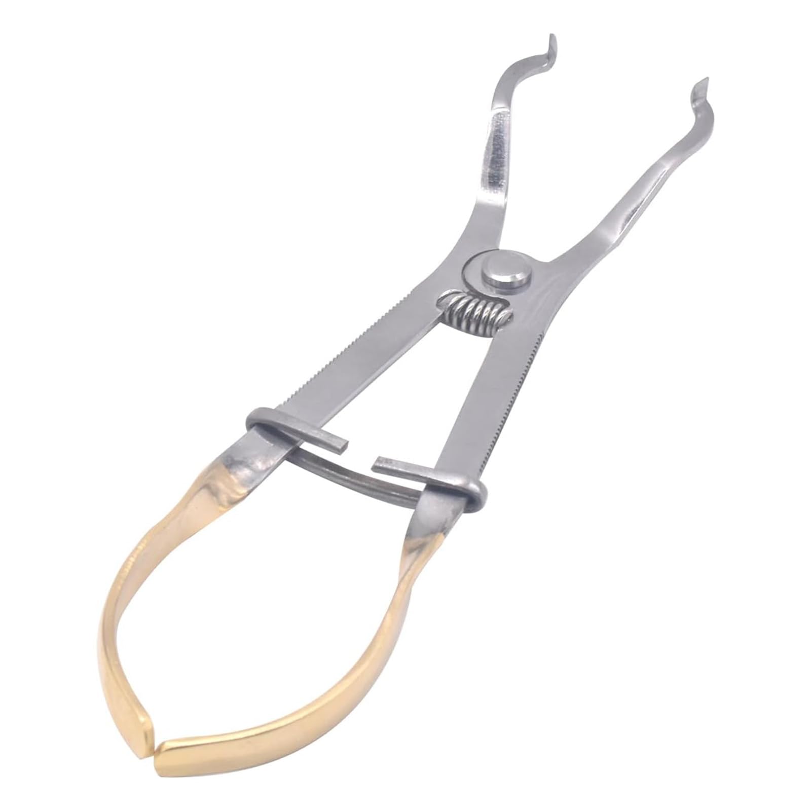 MIBICIRI 1 Piece Collar Opening Pliers,Dental Sectional Matrix Pliers,Stainless Steel Removal Tool,Clip Ring Placing Pliers,Suitable for Tooth Restoration and Filling