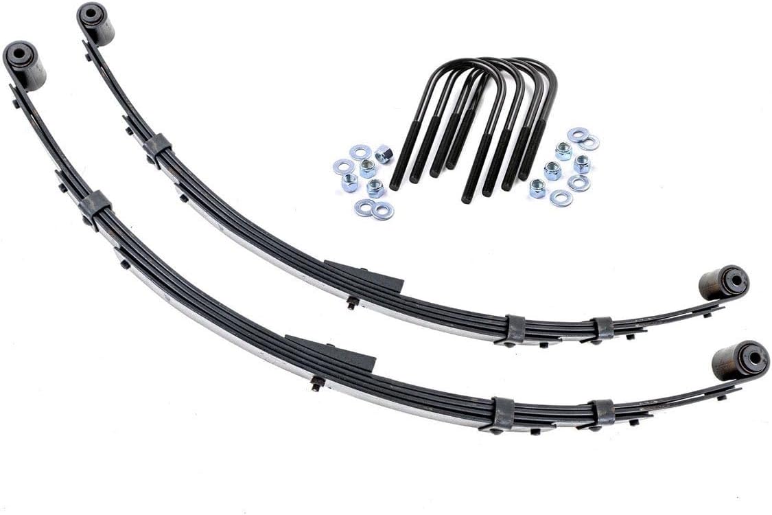 Rough Country 4" Rear Leaf Springs for 1987-1995 Jeep YJ - 8011Kit