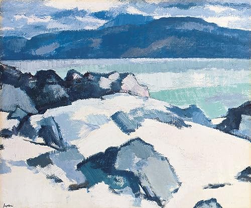 Impression sur toile Ben More par Peploe, poster moderne 60x90cm pour salon