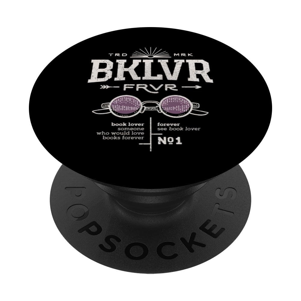 BKLVR Booklover Forever PopSockets Swappable PopGrip