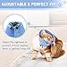 Delicately Crafted Recovery Collar Ensuring Comfort and Protections for Pet Postoperative Care and Injury Recovery