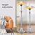 Gorilla Gadgets 1500W Free Standing Patio Heater for Outdoor and Indoor Heating with Adjustable Height. Made from Stainless Steel (EPH-SIL)