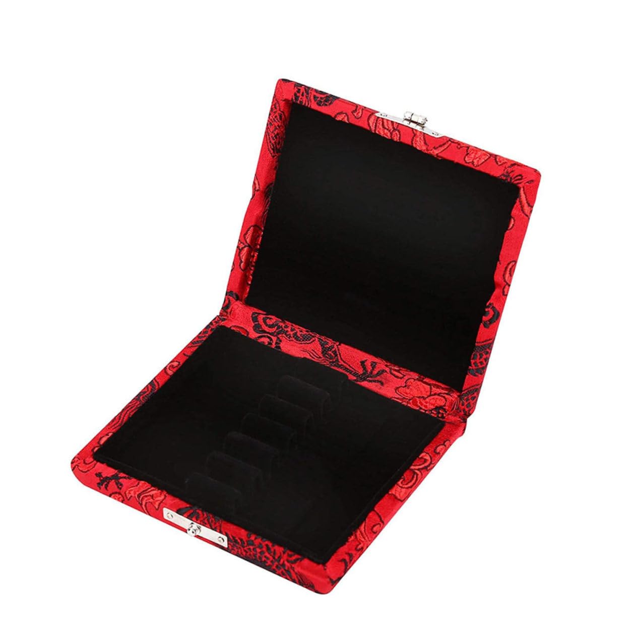 Kisangel 1Pc Durable Oboe Reed Storage Case Breathable Reed Box with Vents Compact and Portable Holder for Red Color Design for Secure Protection