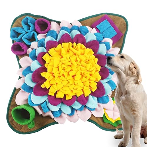 Generisch Interactive Dog Sniffing - Manta de trabajo de nariz para cachorro de gato, entrenamiento de alimentación lenta para mascotas, actividad de alimentación educativa | Entretenimiento para