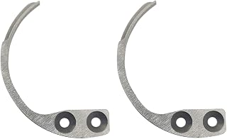 2PCS Portable Hard Steel Hook Tool,Wall Hook,Portable Steel Hook for Clothes and Shoes Label Locking Pin,Stainless Steel Hook 50MM,Supermarket Mall Small Slipper Anti-theft Buckle Release Device