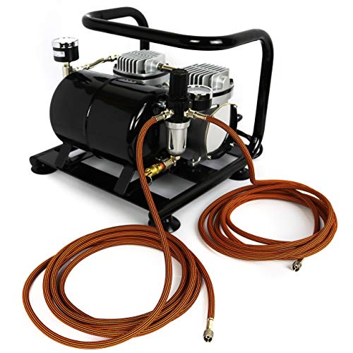 Preisvergleich Produktbild Unbekannt Kompressor Airbrush Saturn A40 mit Kessel Druckluft Kompressoren