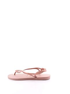 Havaianas - Luna Comfortable Stylish and Functional Sandals Secure Ankle Fit Braided Straps and Non-Slip Sole Women Crocus