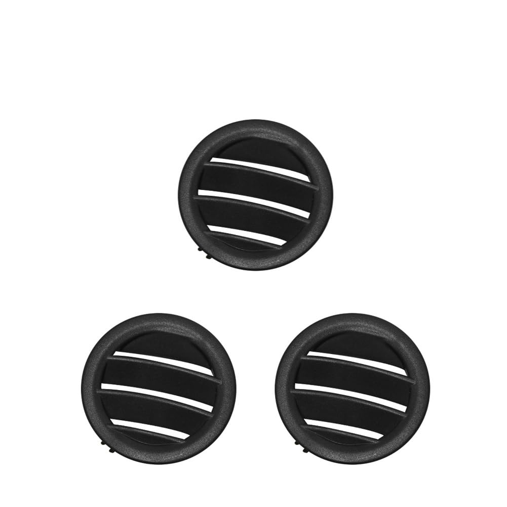 Rejilla de ventilación redonda y duradera para panel de coche W204 8
