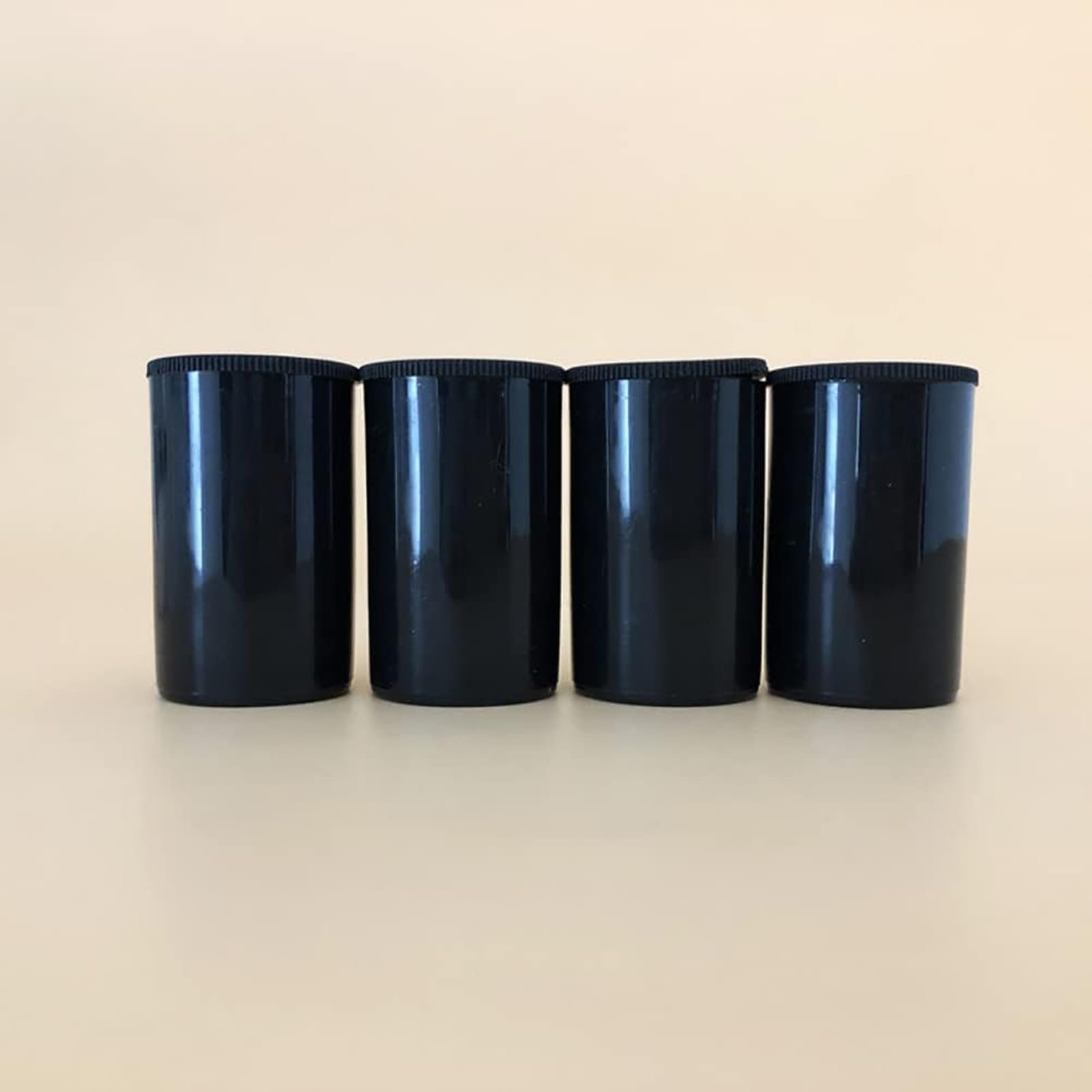 25 Stück Filmdosen Schwarz - Dichte Aufbewahrungsbehälter Für Kleinteile