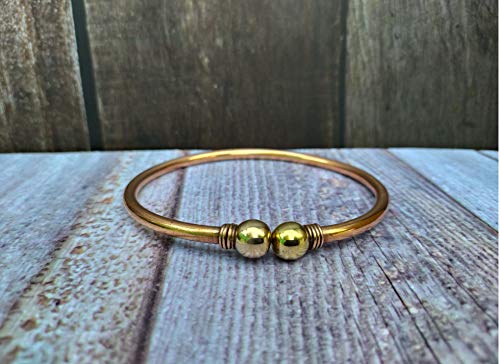 adjustable pure copper leg anklet bracelet kada for men and women indian jewelry4