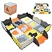 Yostrong® 9 Puzzle Spielmatte Baby Schadstofffrei aus Eva Schaumstoff mit Puzzlematte Tiere und Welliger Rand - rutschfest Boden Spiel Krabbelmatte fürs Kinderzimmer. Mehrfarbig. YP-54b9F16