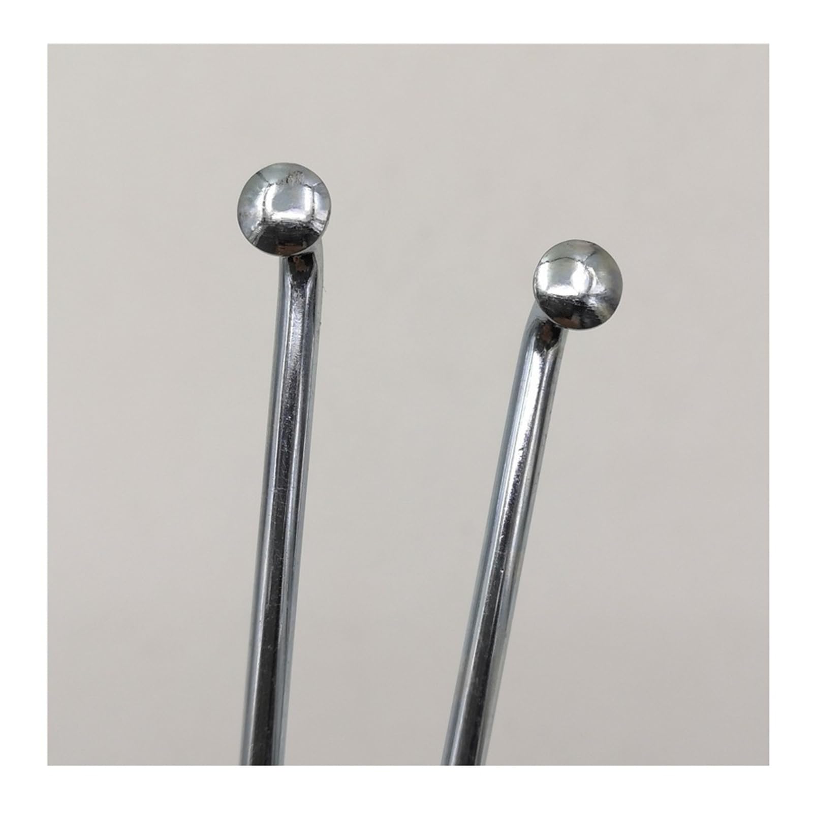 Szprychy do roweru elektrycznego 10G, 40 sztuk, 3,1 mm, 45 # stalowe szprychy J-Bend o równej średnicy do kół silnika elektrycznego i motocyklowego (długość 95 mm)