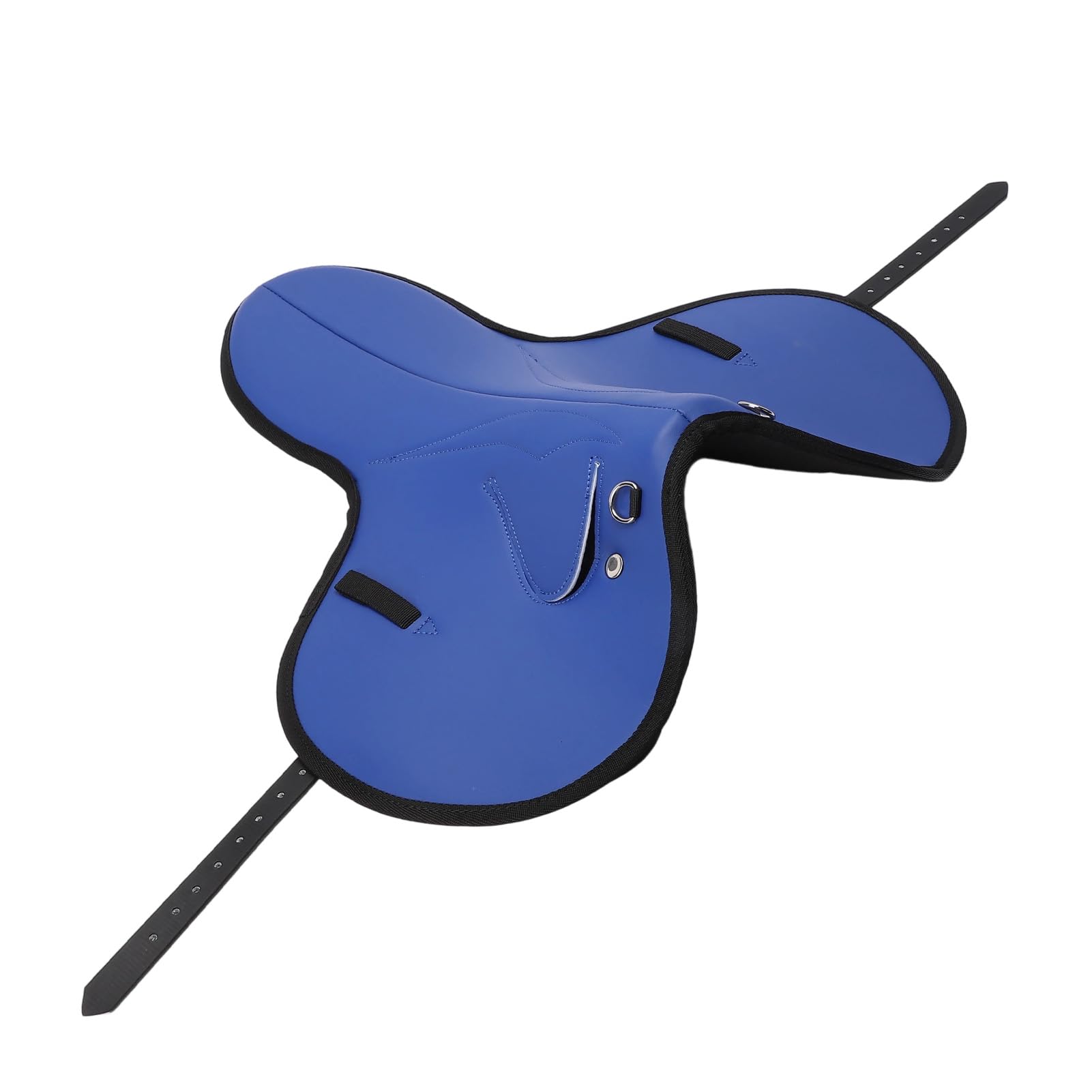 Topiky Almohadilla para Silla de Montar a Caballo, Segura, Antideslizante, Amortiguadora, Cómoda, Ergonómica, Azul para Eventos Competitivos