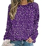 Doux et matériau : cette chemise à manches longues à imprimé à pois violets pour femme est fabriquée à partir de tissu éponge 92 % polyester et 8 % élasthanne, offrant une texture douce de poids moyen qui est confortable mais respirante. Dans le cadre de vêtements d'hiver pour femmes et idéal pour la mode du début de l'automne, c'est un ajout aux collections de vêtements d'automne pour femmes et de vêtements pour femmes. Conçus pour le confort et la flexibilité, ces hauts pour femme sont parfaits pour les tenues d'automne pour femmes 2025 et pour un usage quotidien