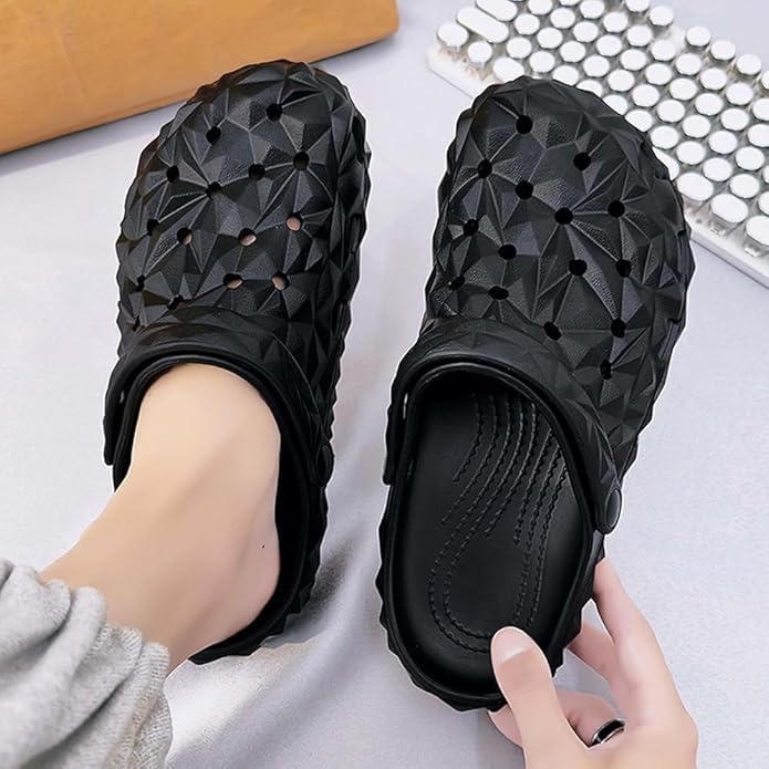 Image of Richmen Men's Eva Anti- Slipper Shoes Summer Breathable Foam Beach Runners Outdoor Sport Flip Flop Pillow Sandals