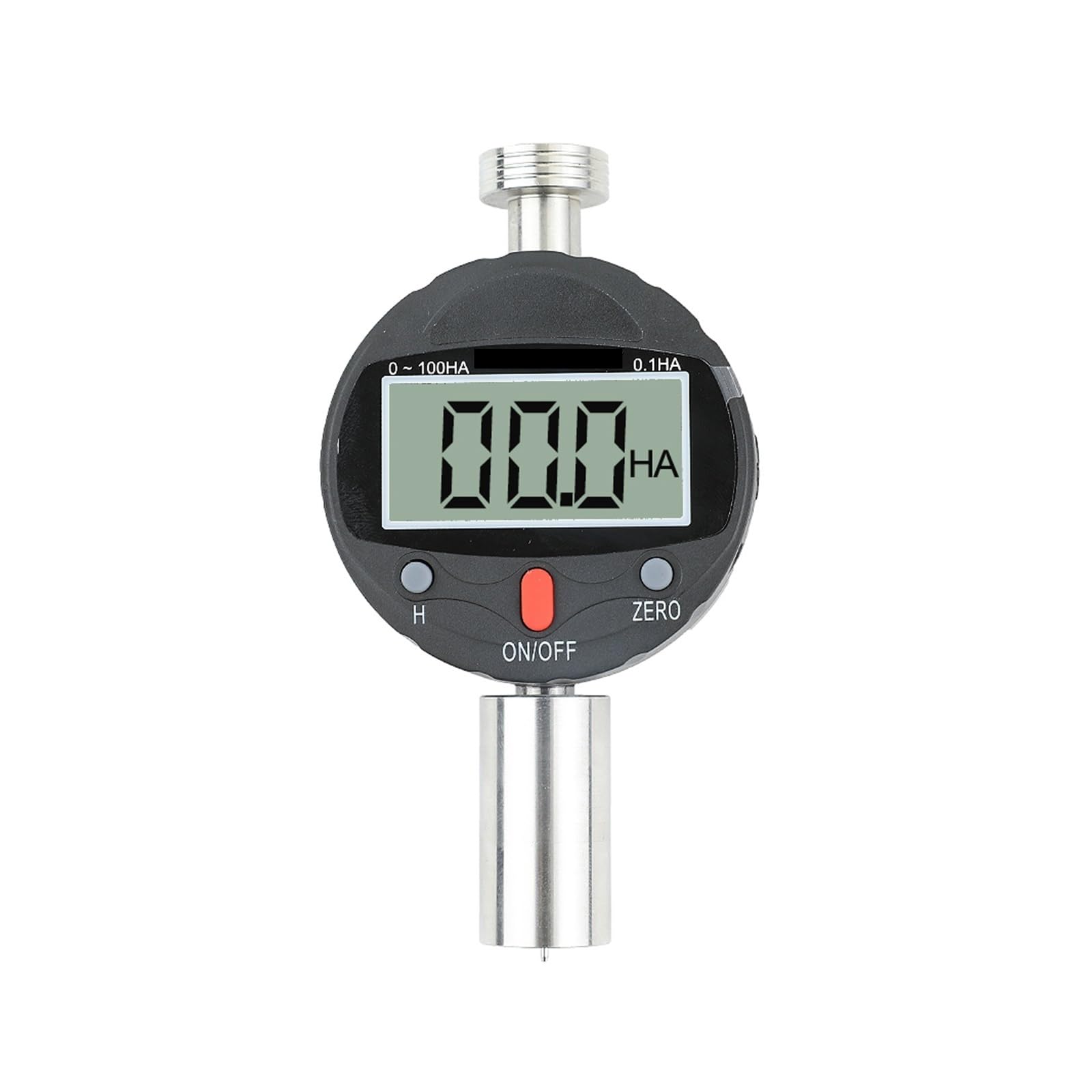 Gqnblvhzupdm C Hardness Tester Portable Shore Hardness Digital Meter Durometer Tester With Large Display For Rubber Tire(C)