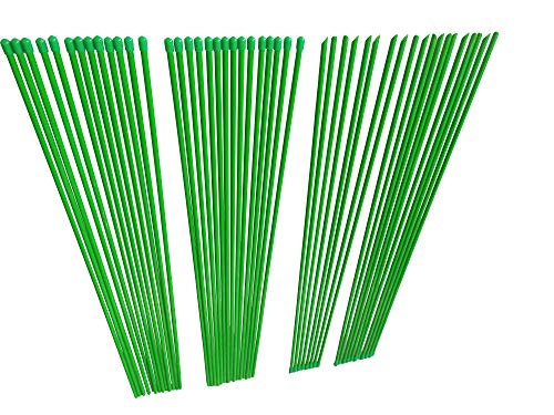 Fansron Garden Stakes 5 Ft，Assembling The Tomato Cage，Tomato Stakes, Plant Stakes，Plant Climbing Support，Fiberglass Material，Pack Of 20 #TOP5