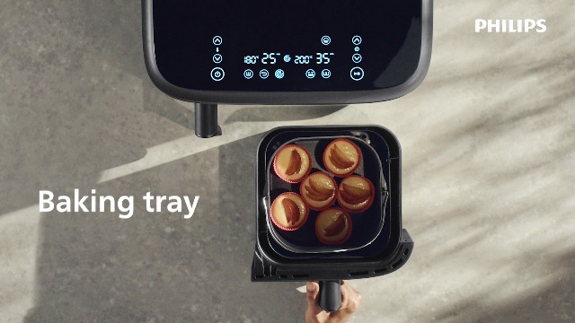 Amazon.com: Philips Dual Basket Air Fryer 3000 Series, 8-in