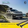 YHTAUTO Car Roof Rack Cross Bar Compatible with Ford Expedition 2007-2017 w/Raised Rails Fixed Point, 165 Lbs Aluminum Alloy Cargo Bar for Rooftop Tent Kayak Bike Luggage Snowboard Ski Board Canoe