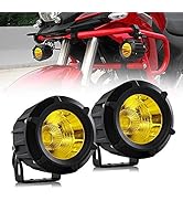 Amazon.co.jp: UNI-SHINE LEDフォグランプ バイク 12V/24V 作業灯 30W