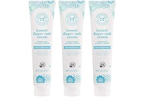 Honest Company Diaper Rash Cream Trio: Gentle and Effective Relief for Baby's Delicate Skin