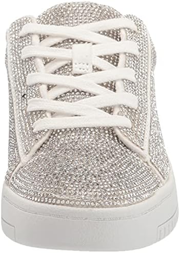 Jessica Simpson Women's Silesta Sparkle Sneaker, White, 6 | Image 1