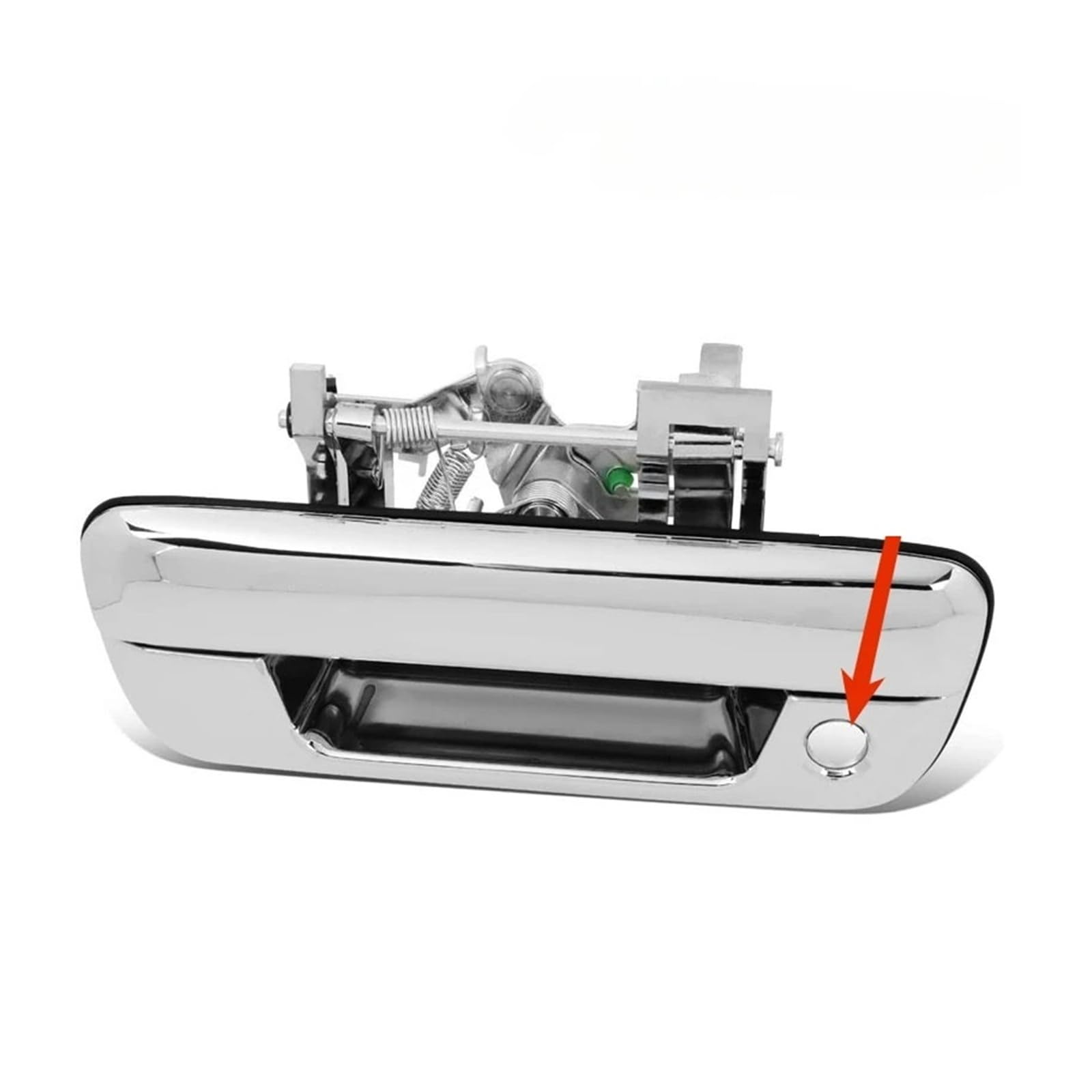HFEWCVK Fit for Chev//rolet Colorado 2004-2014 GMC Canyon 2004-2012 97319415 Chrome/Black Car Rear Tailgate Trunk Handle(Multi)