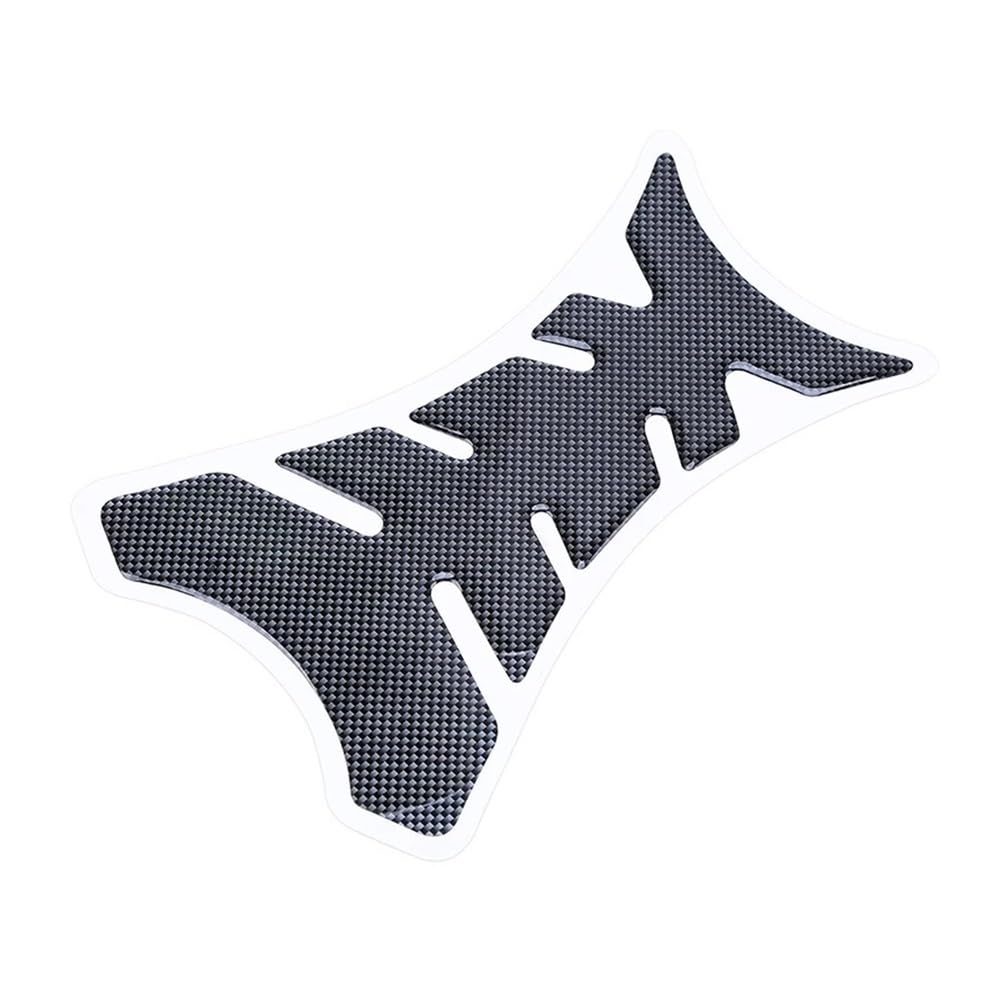 Tank Pad Stickers Universal Motorcycle Carbon Fiber Fishbone Decals Tank Pad Tankpad Protector Sticker for