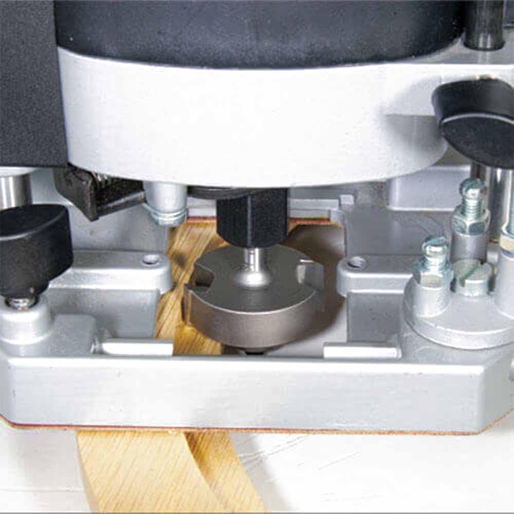 Trend Prowadzony frez do rabatów TCT 1/4 Ø24x12,7 mm do frezarki | TCT z węglika spiekanego do czystych rabatów prowadzonych: Ø24 mm, dł. 12,7 mm, trzpień 1/4, 46/44X1/4TC