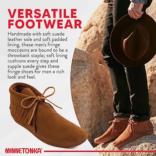 Image of Minnetonka Men's Classic Fringe Boot