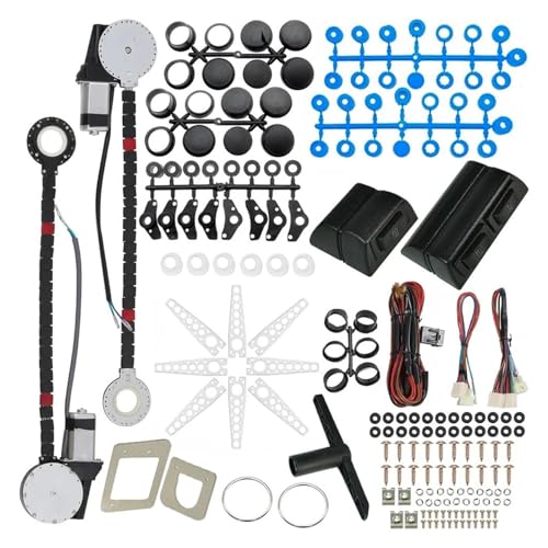 Kit Conversion Lève-Vitre Électrique Universel 2 Portes pour Rénovation Automobile - 2