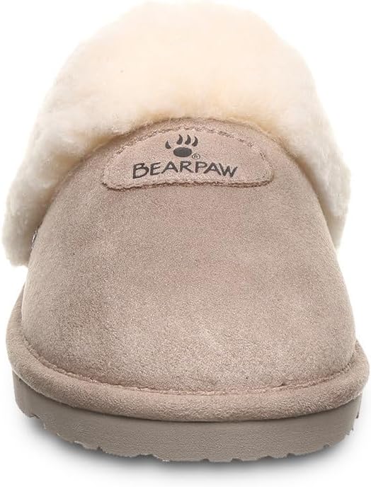 BEARPAW Women's Effie Vegan Slipper | Comfortable & Light-Weight Slippers