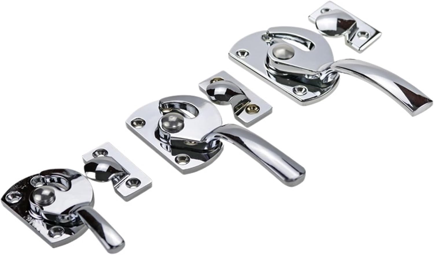 Zinc Alloy Freezer Refrigerator Steamer Cabinet Heavy-Duty Closed Handle Lock 1Pcs(Small-Right)