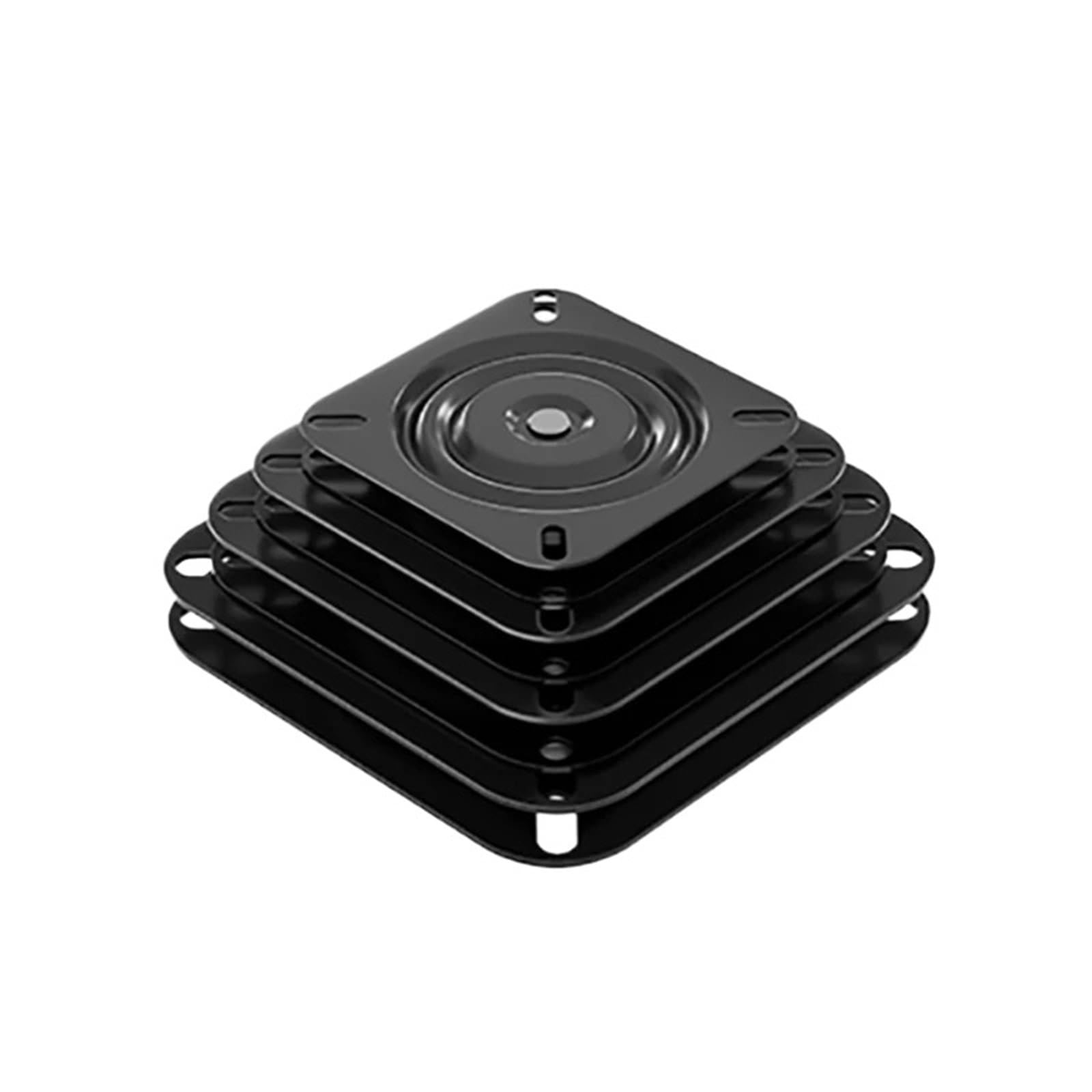 Hzomif Bar Stool Swivel Plates Solid Full Bead Universal Turntable TV Bearings Furniture Rotating Iron Turntable Mechanical Sofa Chair Base(Heavy-180 8inch)