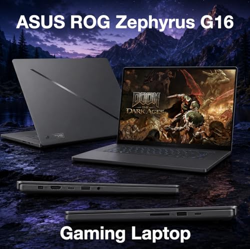 Image of ASUS ROG Zephyrus G16 Gaming Laptop 16.0 inch 2.5K 240Hz OLED Nebula Display