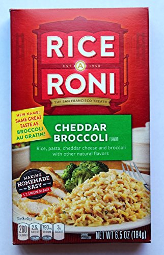 Rice A Roni, Cheddar Broccoli, 6.5Oz Box (Pack Of 6) #TOP2