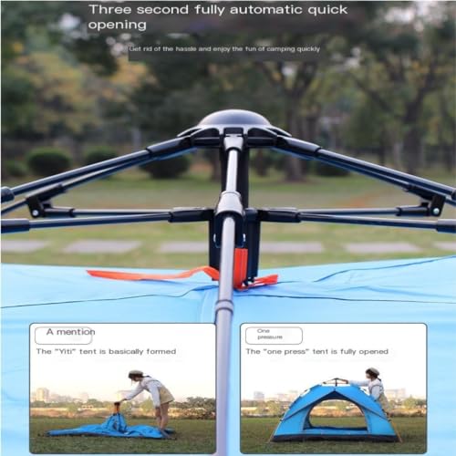 Carpa portátil plegable al aire libre ligera y espaciosa miniatura 4