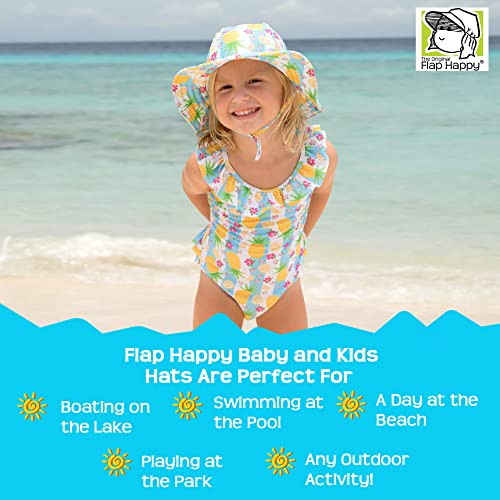 Flap Happy Girls' One Piece, Pink Lobster, 12M #TOP3