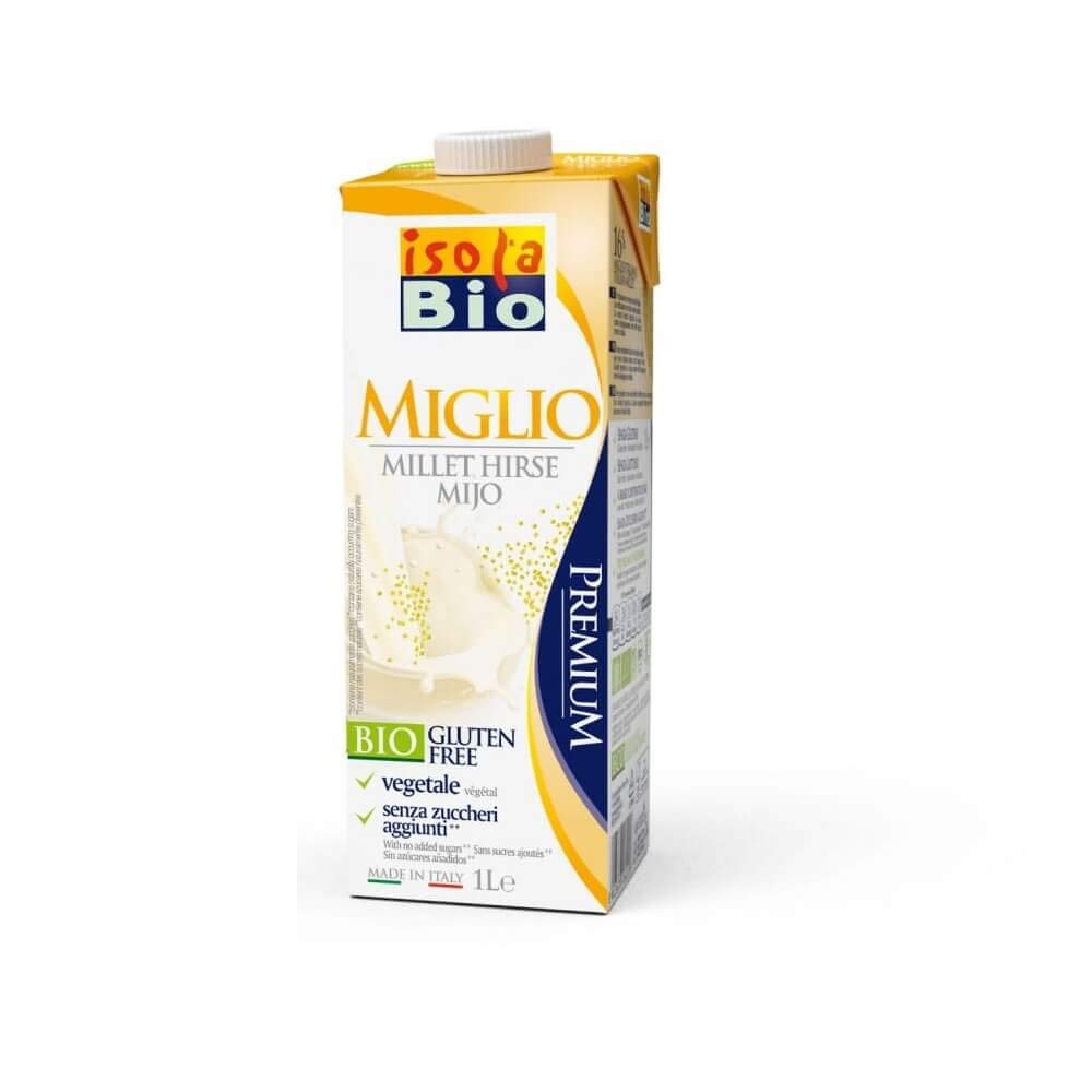 Boisson sans gluten au millet BIO 1 l Isola Bio