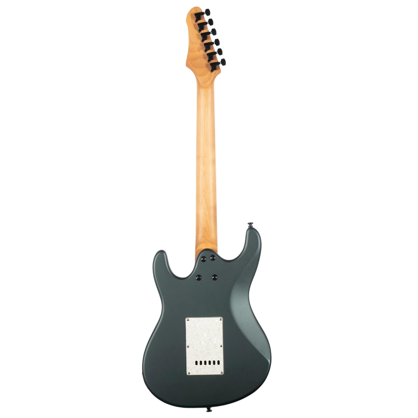 Gitara Elektryczna Profesjonalna 6 Strunowa Gitara Elektryczna O Standardowym Matowym Wykończeniu Korpus Z Topoli Palony Klon(Type 4)