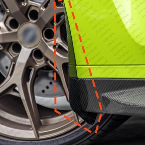 Image of Carbon Fiber Front Mud Flaps for BMW M3 M4 G80 G81 G82 G83 (2021-2025), Splash Guards, No-Drill Fender Protection