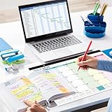 Desk Calendar 2026, AgePlace Wall Calendar 2025-2026 Covers July 2025 - December 2026, 17" X 12" Large Size With Holidays, Desktop Monthly Calendar for Home Classroom School & Office Or teacher Gifts - Image 2