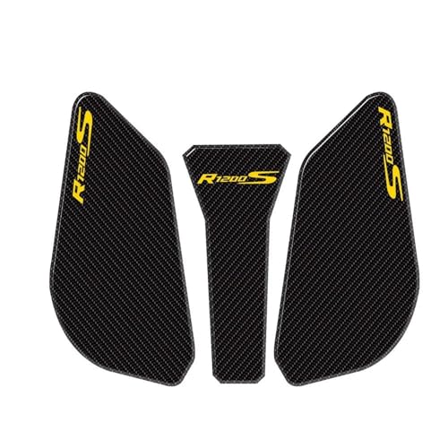 Fibre carbone 3D pour réservoir moto BMW R 1200S anti-rayures