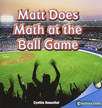 Paperback Matt Does Math at the Ball Game Book