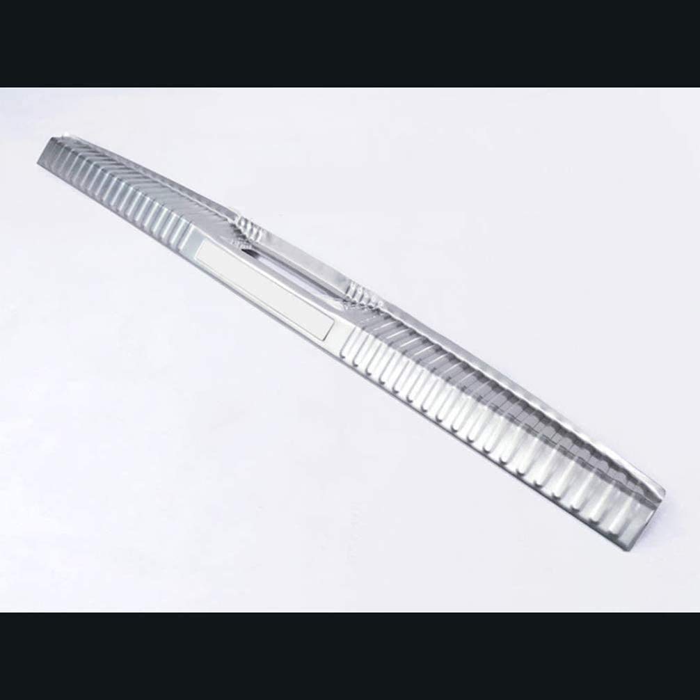 DYTWXG Protezione paraurti per Bagagliaio per Peugeot 5008 2017 2018 2019, Accessori per Decorazione in Acciaio Inossidabile Accessori per paraurti Posteriori per Bagagliaio Auto AntiGraffio