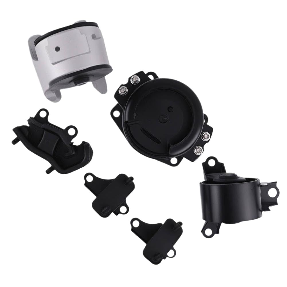 Whcmgsvnv Onecolor Transmission Engine Mount Complete Set Compatible With V6 99-04 A6579 A6552