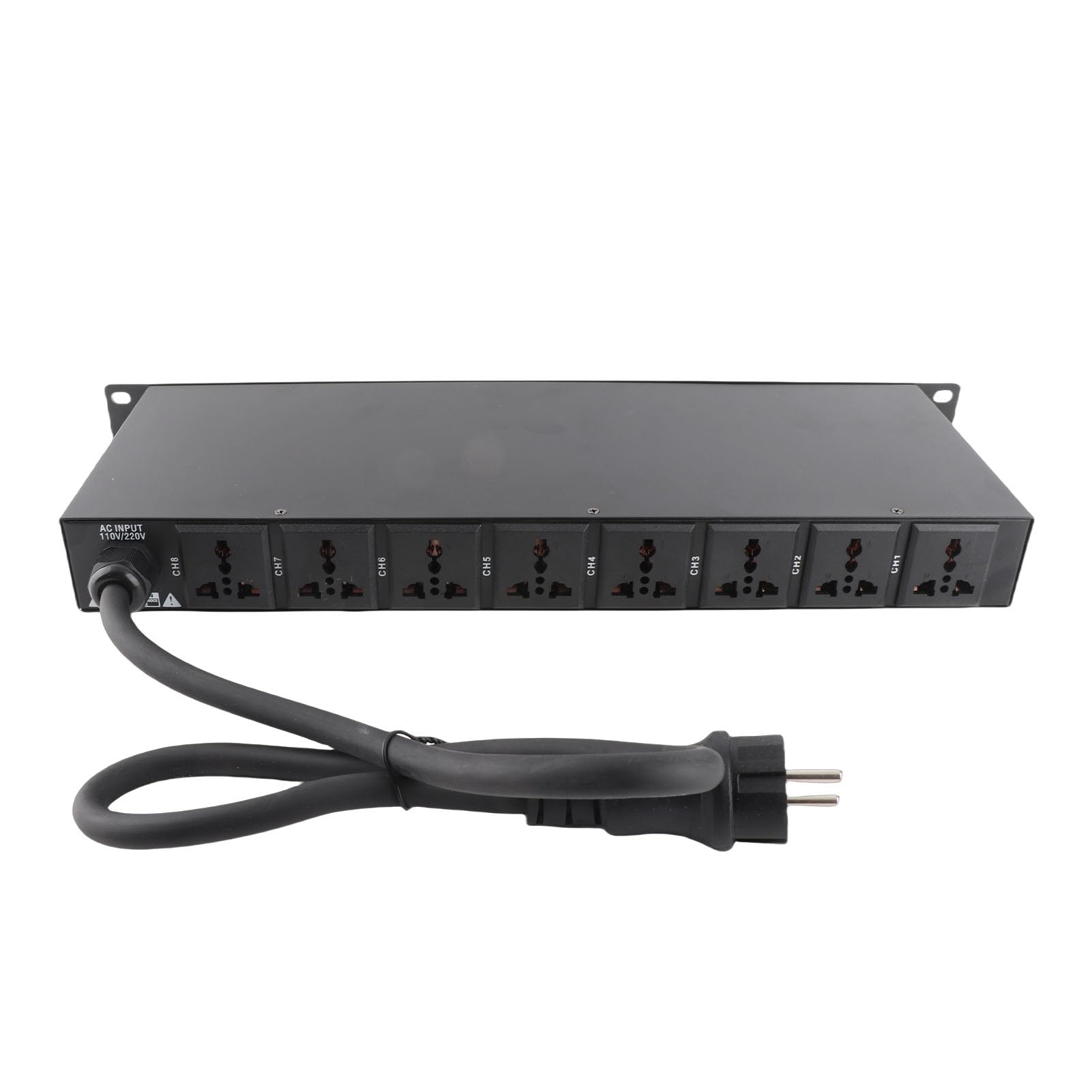 Yctze Sekwencer Zasilania 10 Gniazd 110–220 V do Sprzętu Audio (wtyczka UE)