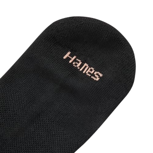 Image of Hanes Women's 6-Pair Comfort Fit No Show Socks