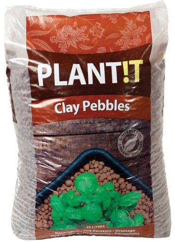 Plant!t Clay Pebbles - Size: 45 Liter/8-16mm - Best Clay Pebbles